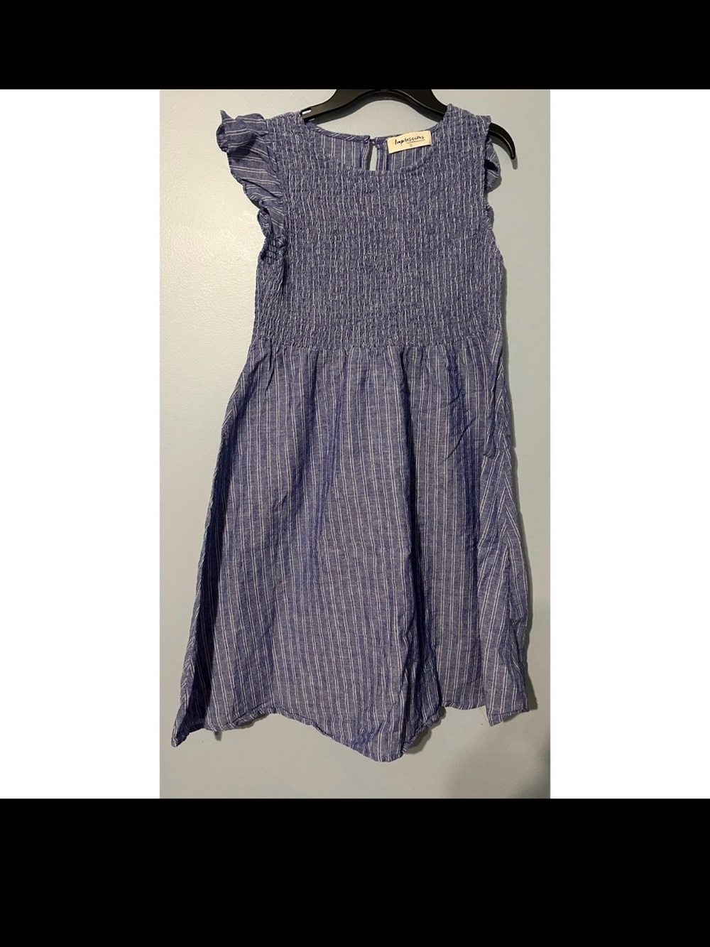 Blue dress